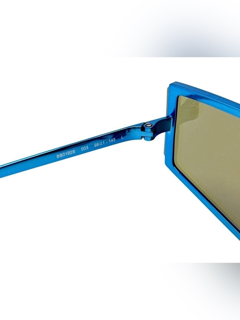 🌺 FOR TRADE WITH CLAIRE Balenciaga Women's Blue Shield Sunglasses with BB Logo - Picture 11 of 13
